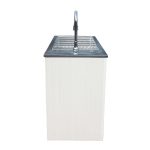 Wood Frame Wet Disposal Table