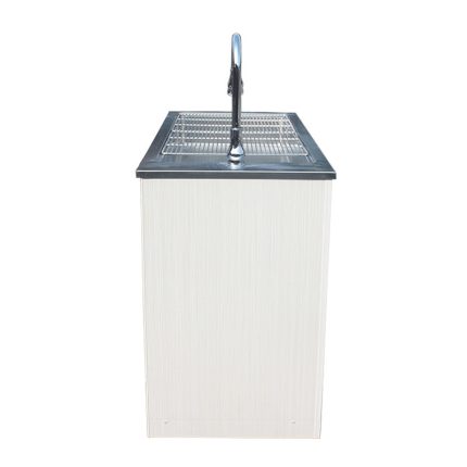 Wood Frame Wet Disposal Table
