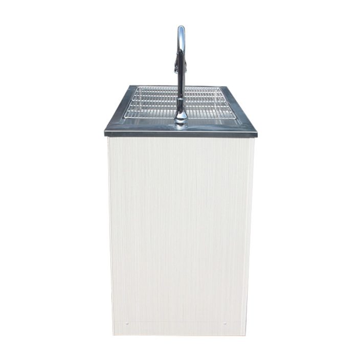 Wood Frame Wet Disposal Table