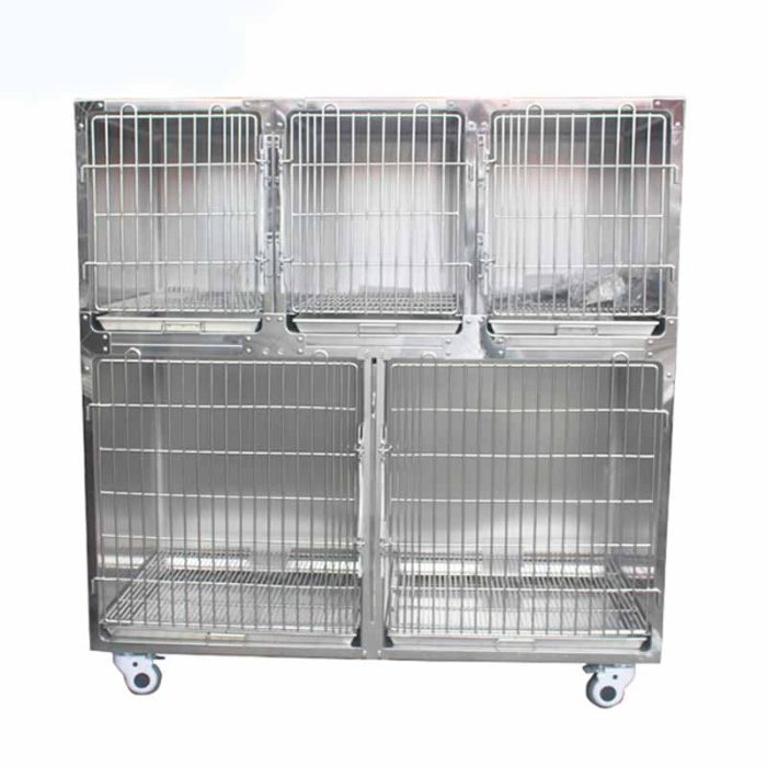 Five-Part Pet Hospital Cage