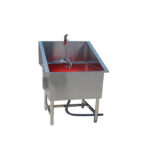 Stainless Steel Pet Door-Less Grooming Bathtub