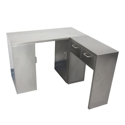Stainless Steel Corner Pet Examination Table