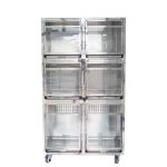 Stainless Steel Pet Display Cage